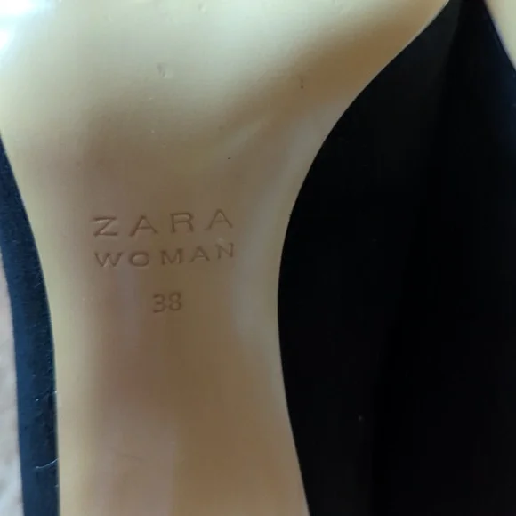 Zara High Heel Pointed Toe Booties - Picture 7 of 8